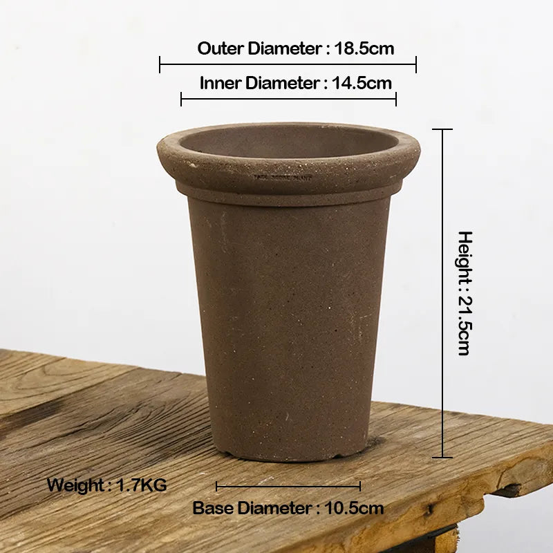 Gardener Tower Pot Chocolate