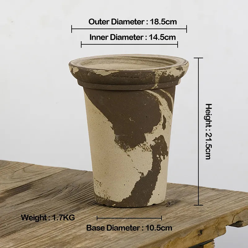 Gardener Tower Pot Coffee&Milk
