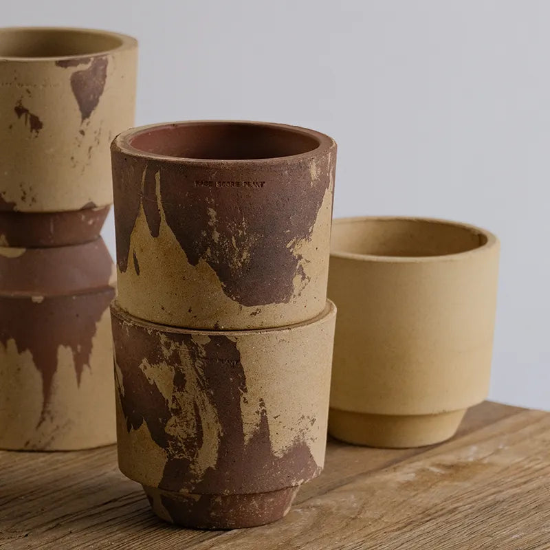 Nipots Handcrafted Terracotta Clay Pot - Bowl, Breathable, Absorbent Eco-friendly Planter