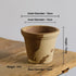 Nipots Handcrafted Terracotta Clay Pot - Gardener Cofffee&Milk, Breathable, Absorbent Eco-friendly Planter