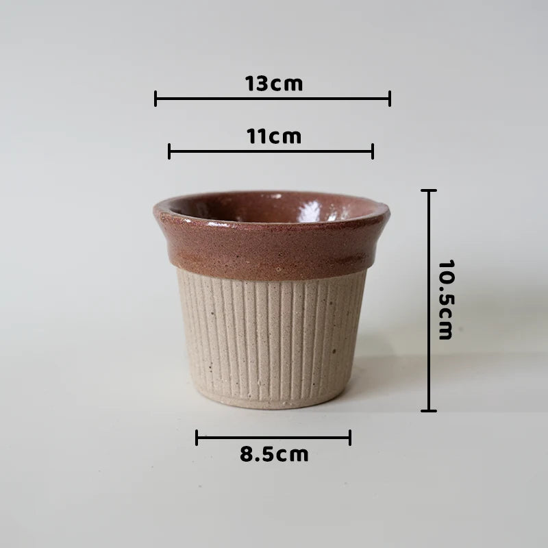 Semi-Glazed Burnt Cream
