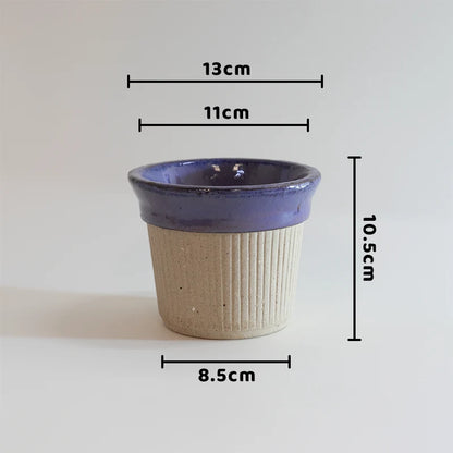 Semi-Glazed Burnt Cream