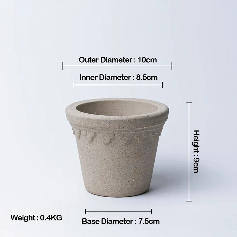 Castle Pot Ø10cm
