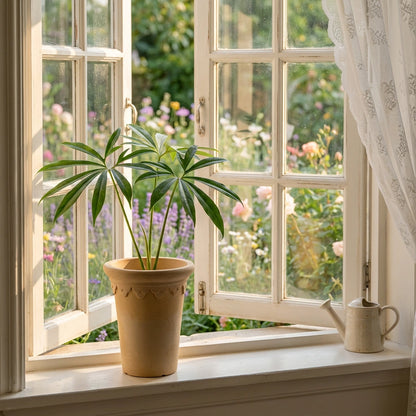 Castle Tower Pot White