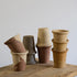 Nipots Handcrafted Terracotta Clay Pot - Oatmeal White, Breathable, Absorbent Eco-friendly Planter
