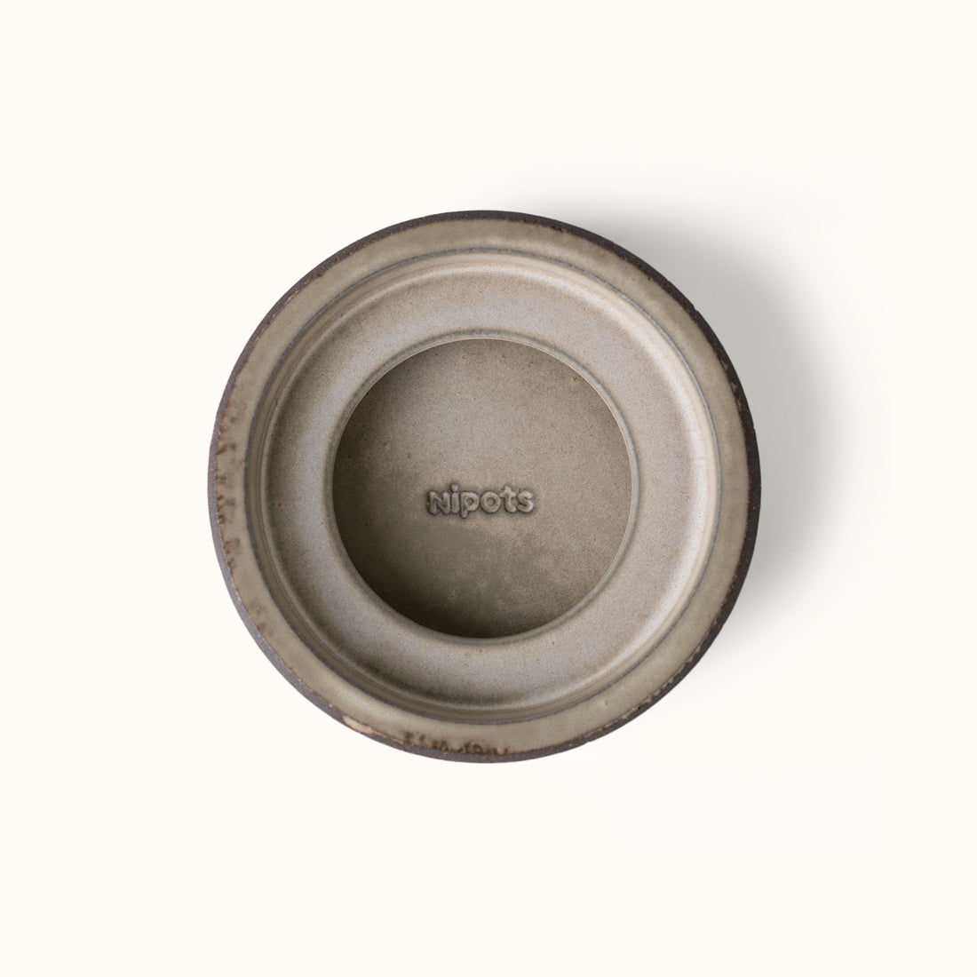 Raised Saucer Charcoal