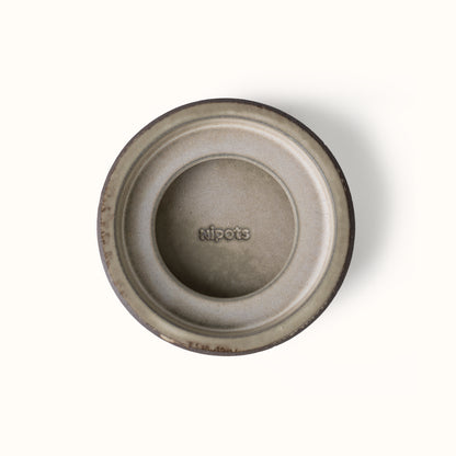 Raised Saucer Charcoal