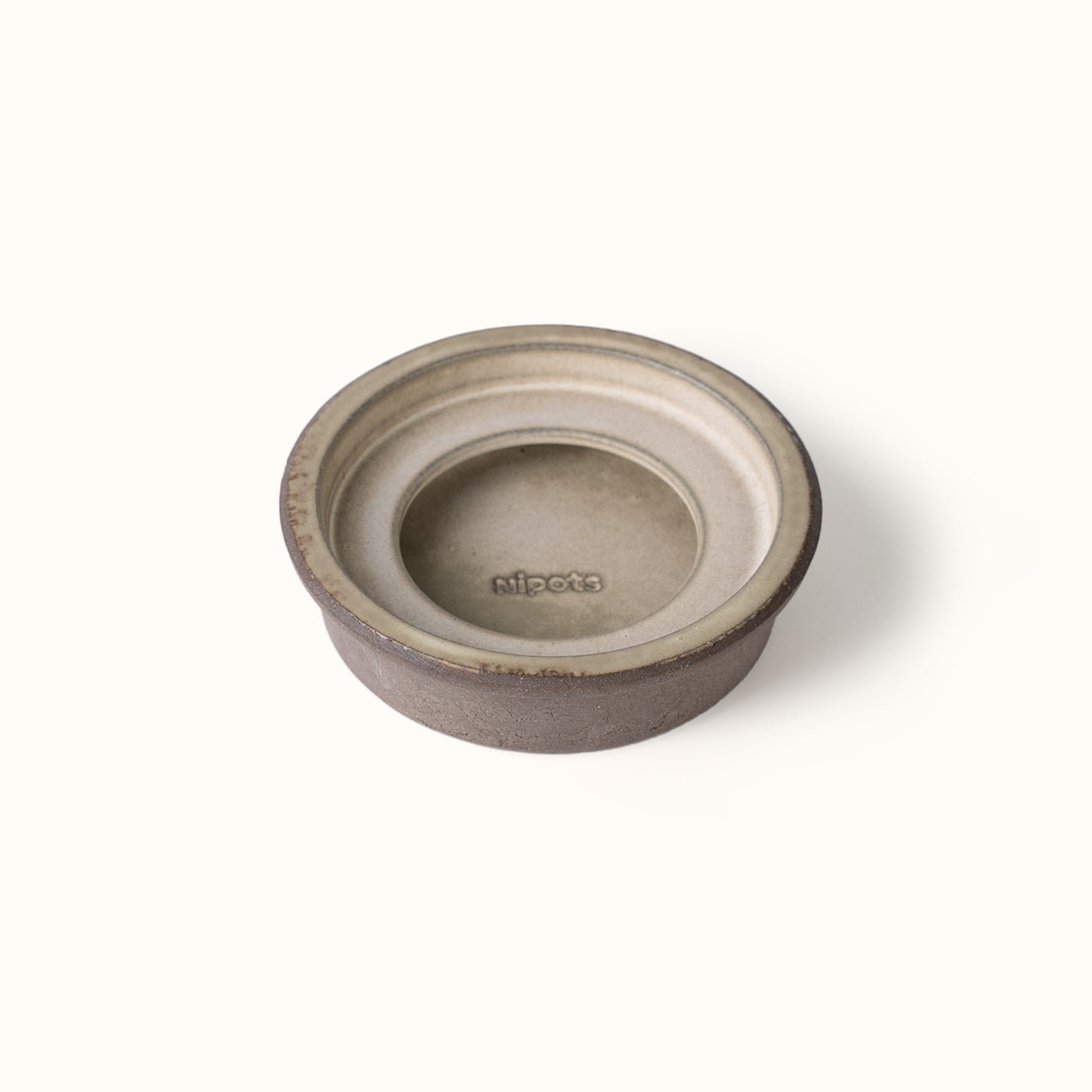 Raised Saucer Charcoal