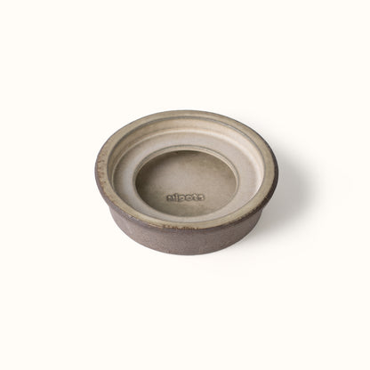 Raised Saucer Charcoal